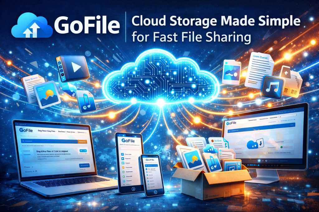 GoFile Cloud Storage Made Simple for Fast File Sharing